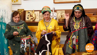 Кайтагская вышивка: душа и достояние Дагестана. Доброе утро. Фрагмент 