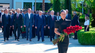 Владимир Путин поздравил лидера Абхазии с Днем признания независимости республики