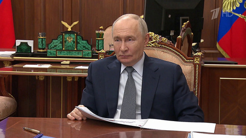 Владимир Путин принял в Кремле главу Федерального медико-биологического агентства Веронику Скворцову