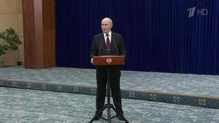 Владимир Путин заявил, что Россия наносит удары только по судам с оружием для Украины