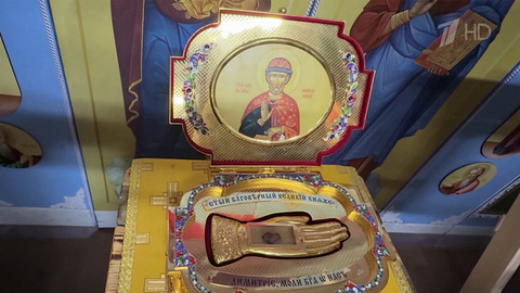 Ковчег с мощами святого князя Дмитрия Донского доставили в зону СВО