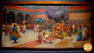 Выставка «Искусство сцены. Академическая живопись» на ВДНХ. Доброе утро. Фрагмент