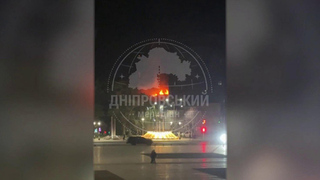 В Павлограде начался пожар на военном объекте