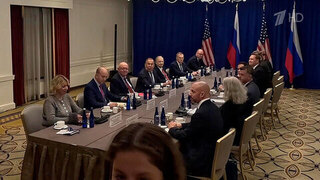 Глава МИД России Сергей Лавров провел встречу с госсекретарем США Марко Рубио