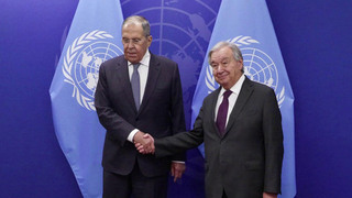 Сергей Лавров передал генсеку ООН доклад о провокации в Буче