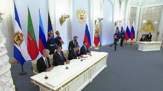 Четыре года назад в состав РФ вошли ДНР, ЛНР, Запорожская и Херсонская области