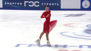Фигуристка Ксения Синицына выиграла второй этап Гран-при России в Петербурге