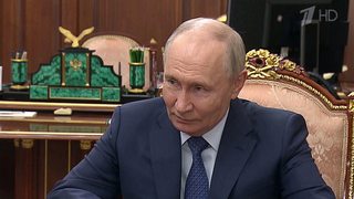 Владимир Путин встретился с председателем правления «Газпромбанка» Андреем Акимовым