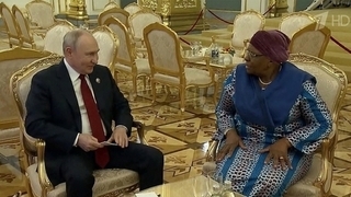 У Владимира Путина продолжается встречи с лидерами стран Африки